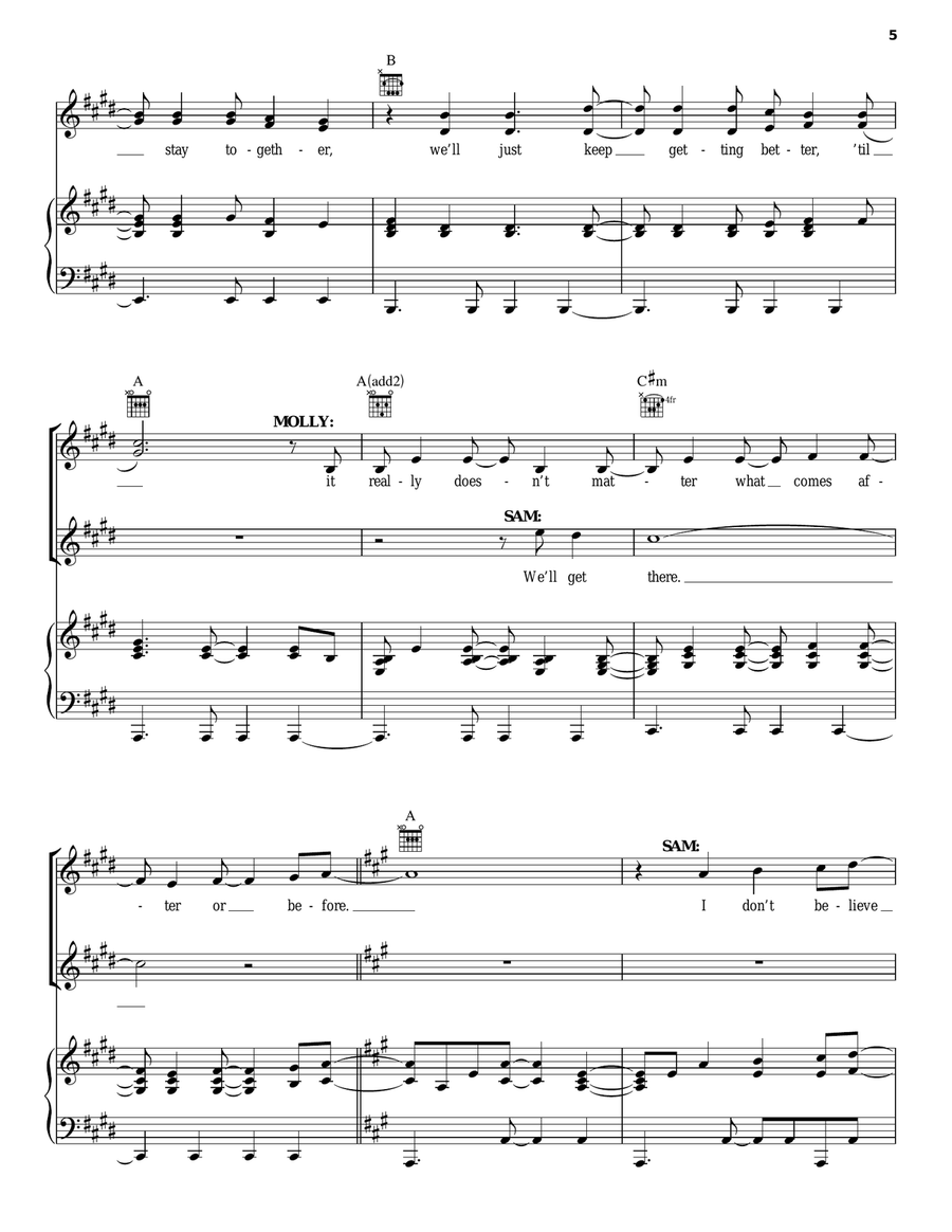 Here Right Now Guitar scores gallery preview page 5