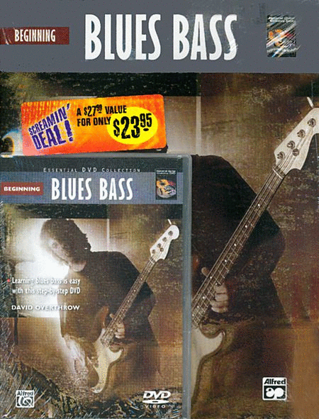 David Overthrow: Beginning Blues Bass (Book/DVD set)