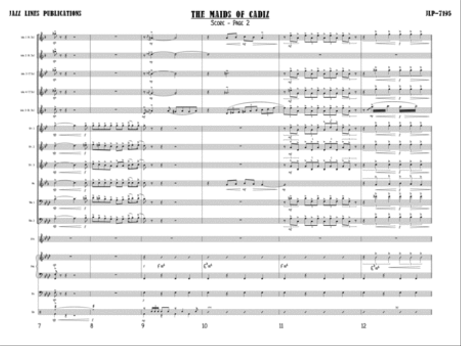 The Troubador Big Band scores gallery preview page 5
