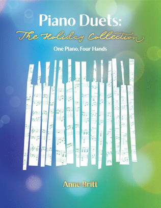 Book cover for Piano Duets: The Holiday Collection