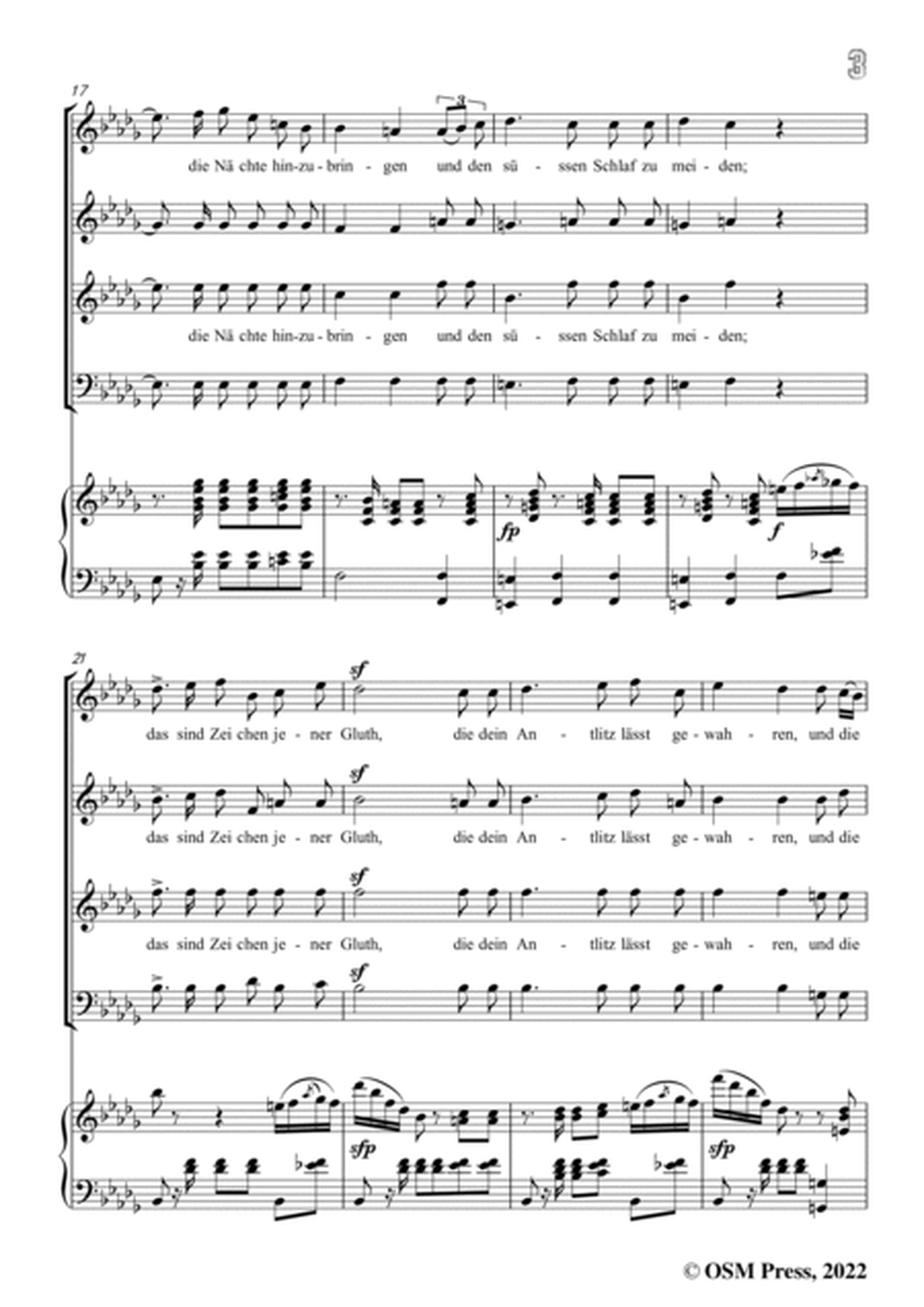 Schumann-Es ist verraten,Op.74 No.5,in D flat Major image number null