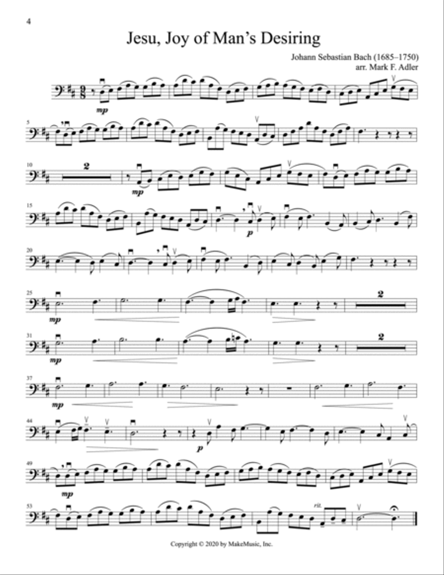 The Progressing Cello Soloist Small Ensemble scores gallery preview page 3