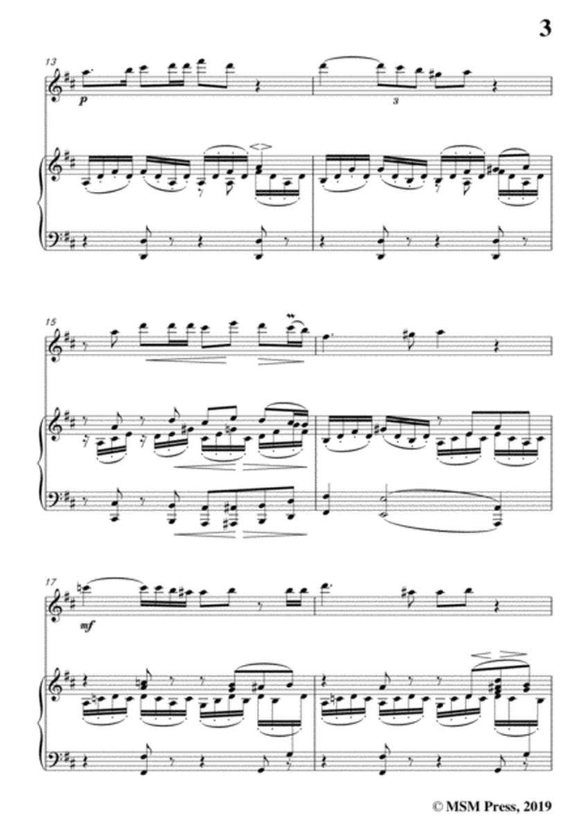 Schumann-Romanze,for Flute and Piano
