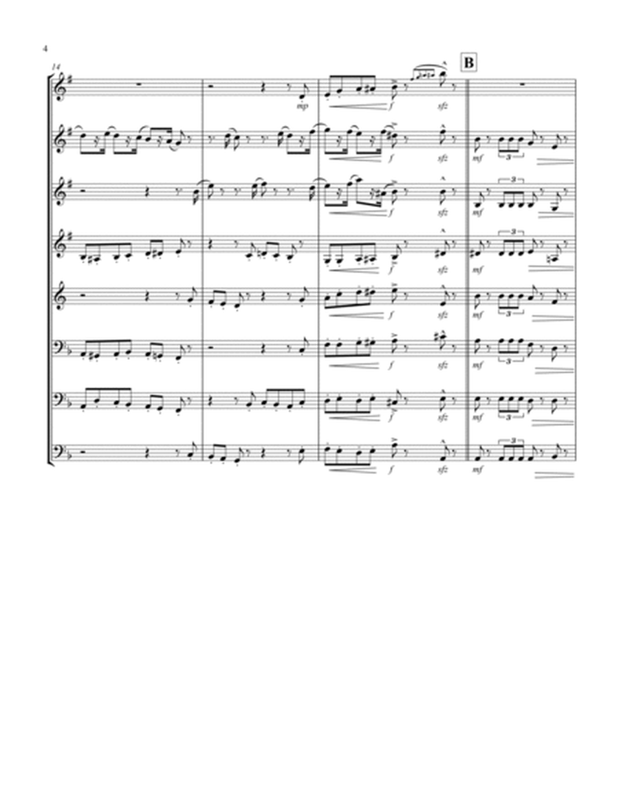March (from "The Nutcracker Suite") (F) (Brass Octet - 4 Trp, 1 Hrn, 2 Trb, 1 Tuba)