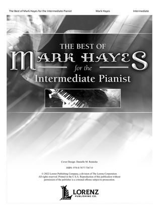 Book cover for The Best of Mark Hayes for the Intermediate Pianist