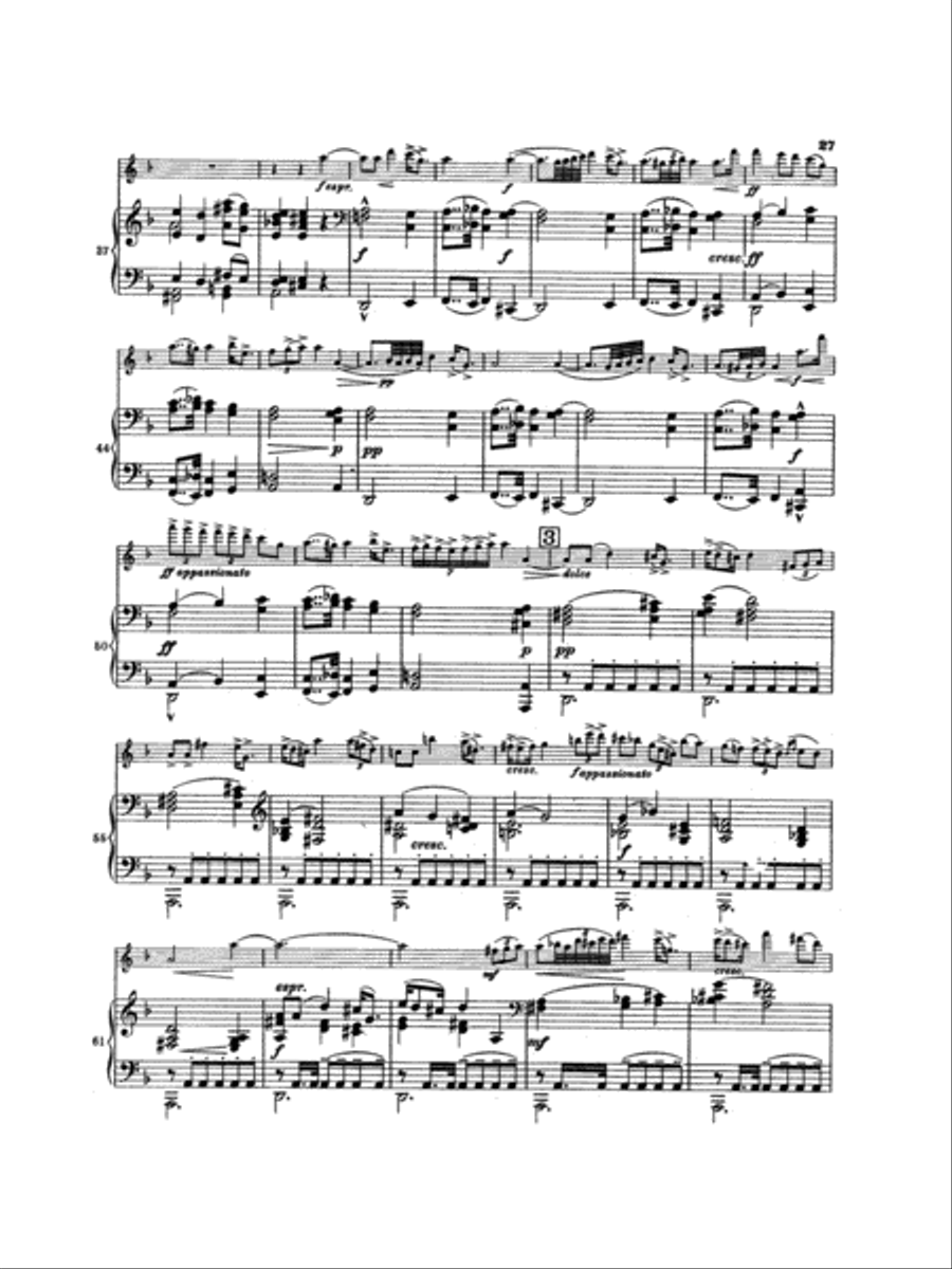 Lalo: Symphony Espagnole, Op. 21 Violin Solo scores gallery preview page 2