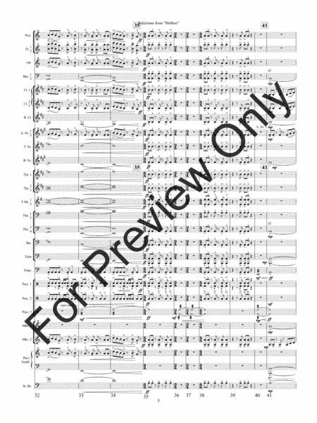 Selections from "Shifter" - Full Score image number null