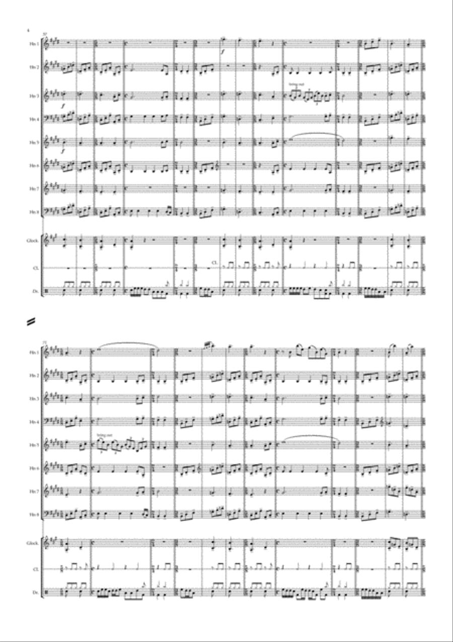 Here Comes The Sun Large Ensemble scores gallery preview page 4