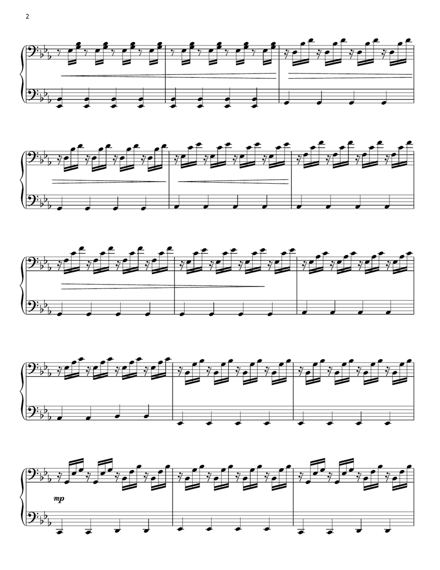 Story Of My Life Piano Solo scores gallery preview page 2