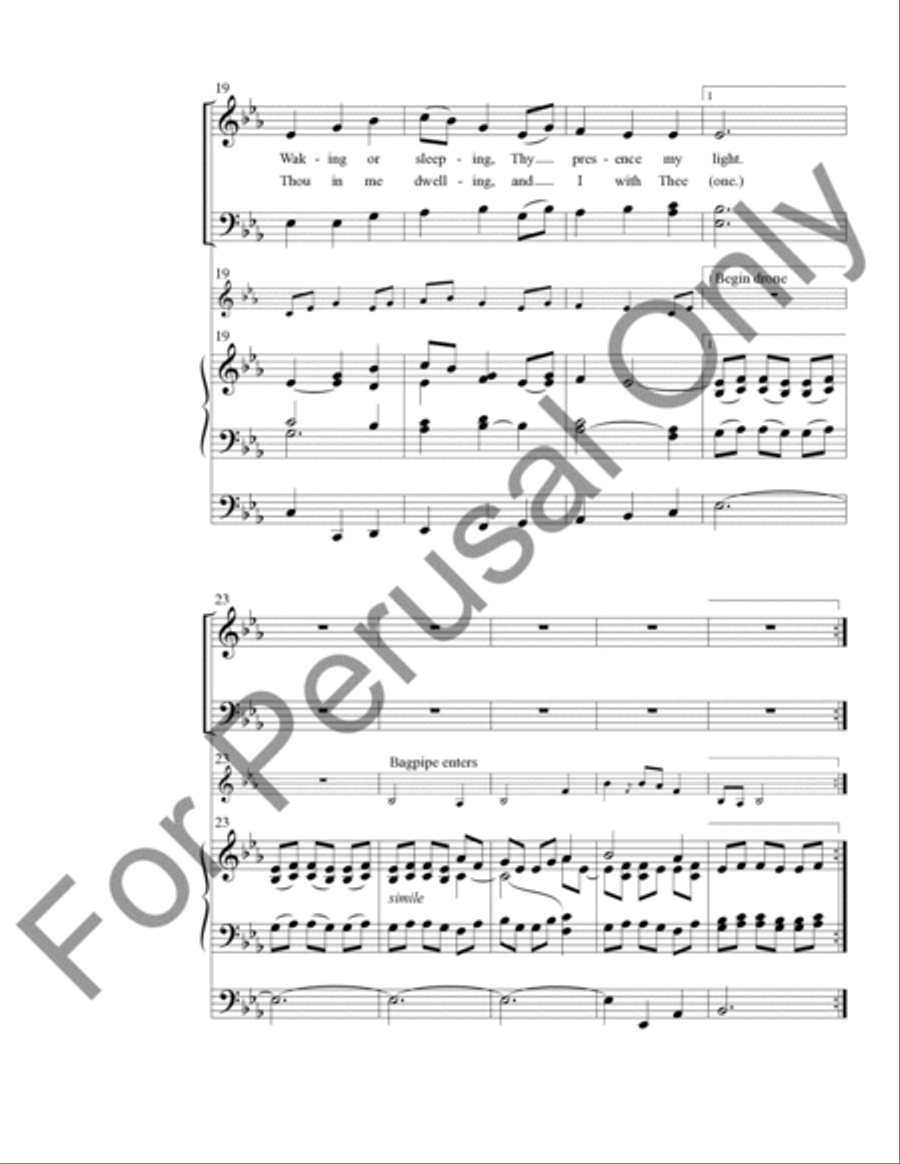 Be Thou My Vision 4-Part scores gallery preview page 4