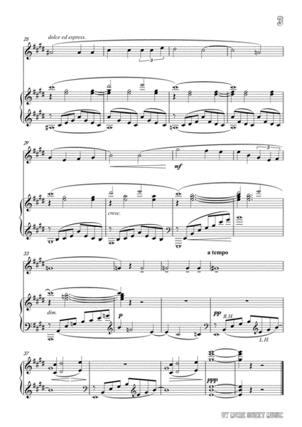 Debussy-The Bells, for Flute and Piano image number null