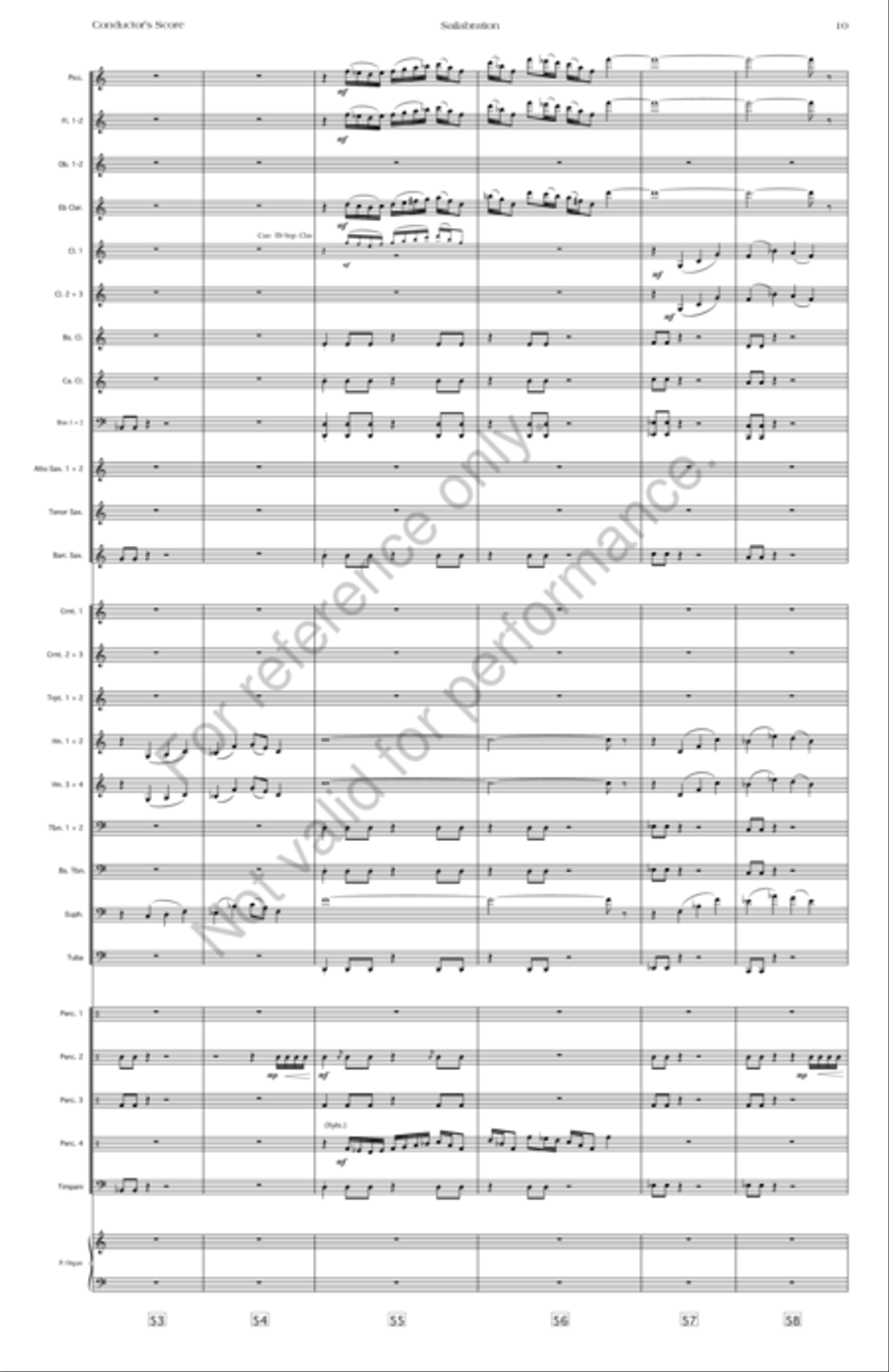 Sailabration Sailabration Concert Band scores gallery preview page 13