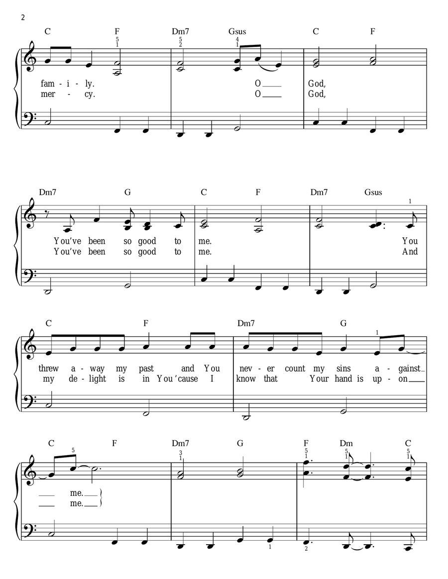 So Good To Me So Good To Me Easy Piano scores gallery preview page 2