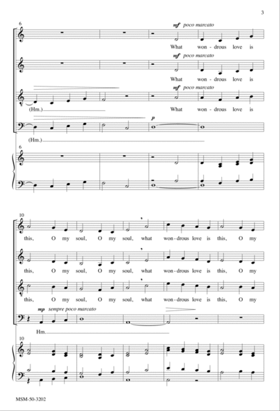 What Wondrous Love Is This 4-Part scores gallery preview page 3