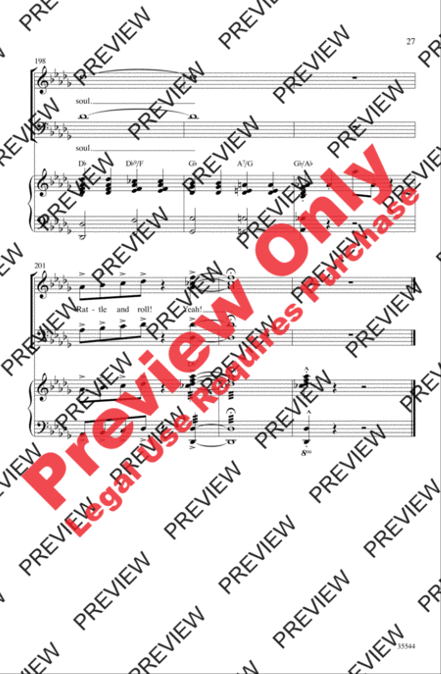 We Love the '50s 4-Part scores gallery preview page 27