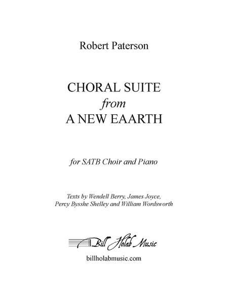 Choral Suite from "A New Eaarth"