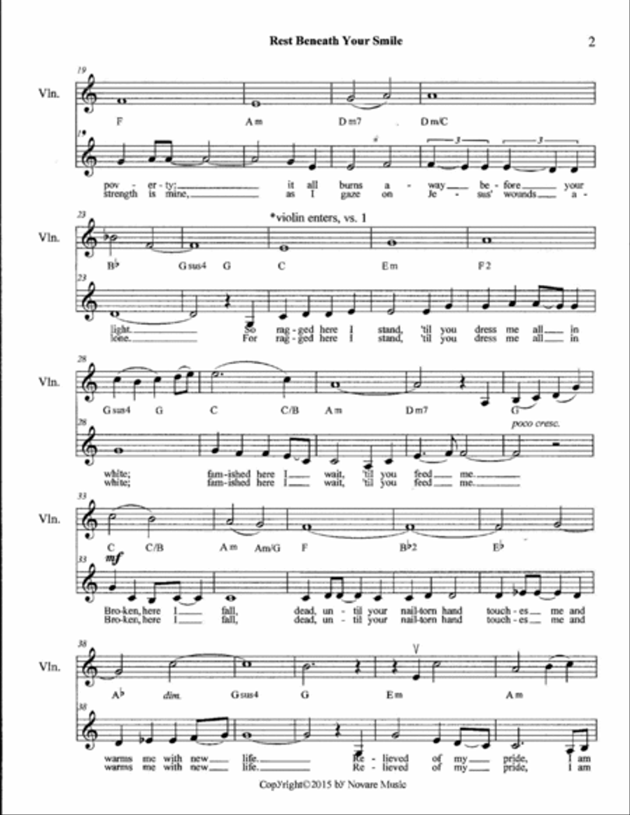 Rest Beneath Your Smile Rest Beneath Your Smile Small Ensemble scores gallery preview page 6