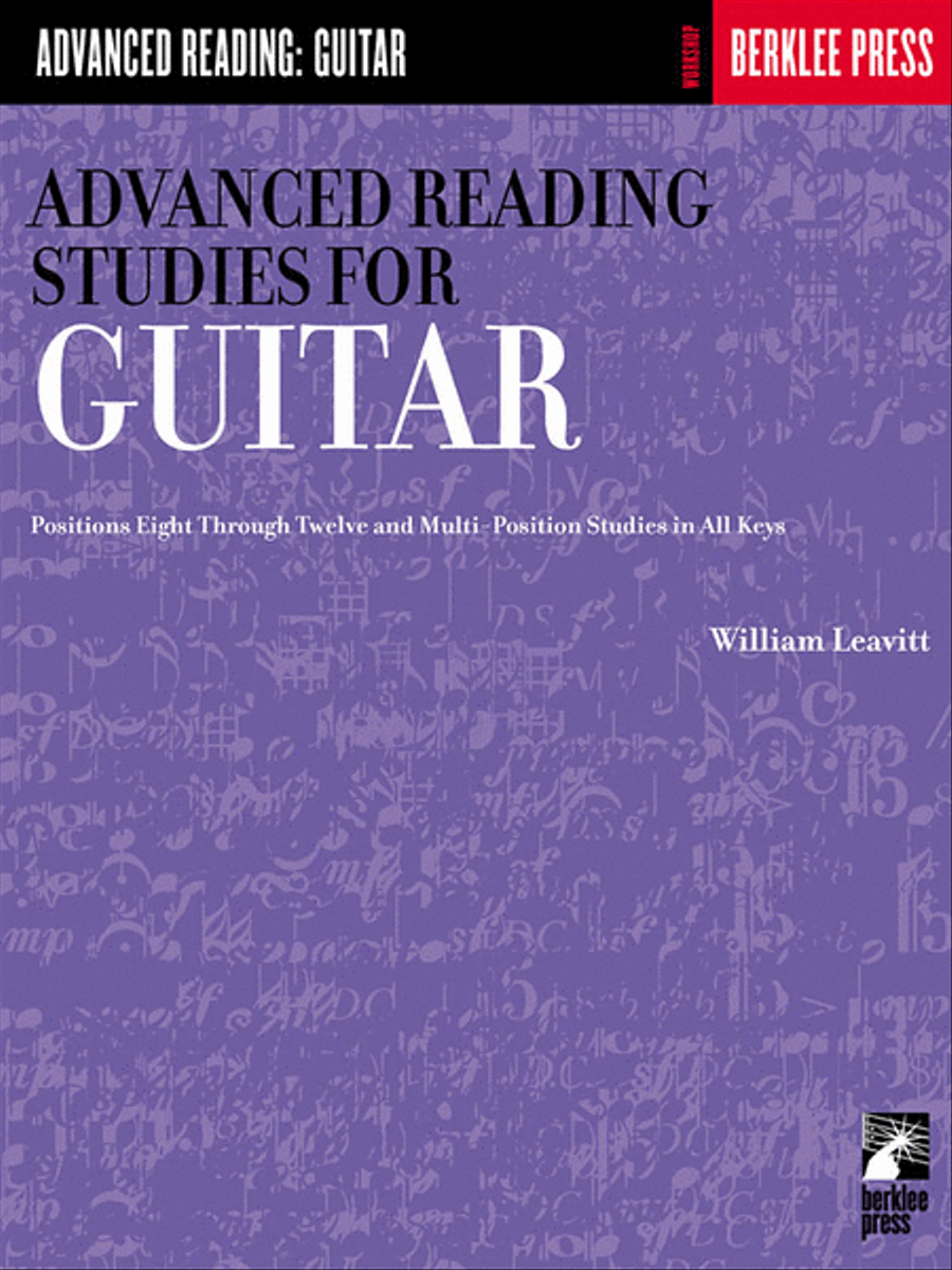 Advanced Reading Studies for Guitar Classical Guitar scores gallery preview page 1