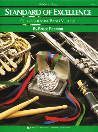 Book cover for Standard of Excellence Book 3, Tuba