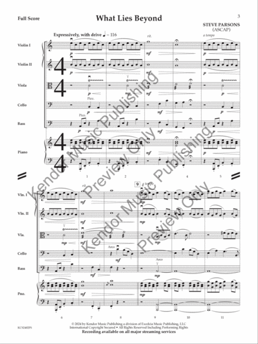 What Lies Beyond What Lies Beyond String Orchestra scores gallery preview page 4