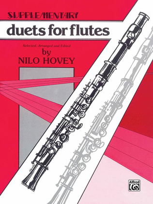 Book cover for Supplementary Duets for Flutes