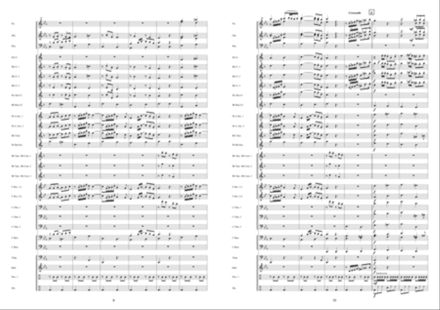 Hijo De La Luna Hijo De La Luna Concert Band scores gallery preview page 6