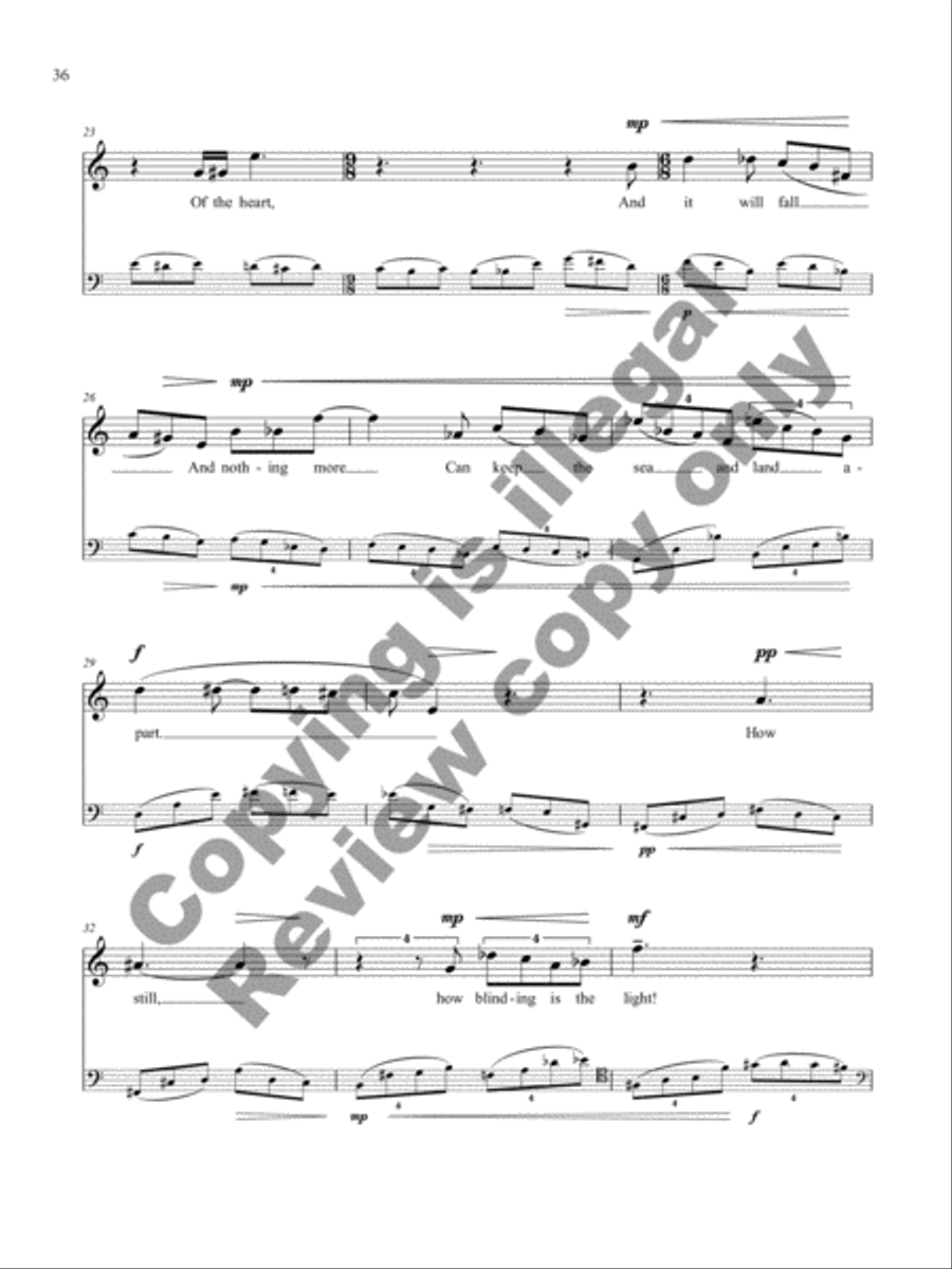 One Art Mezzo-Soprano Voice scores gallery preview page 17