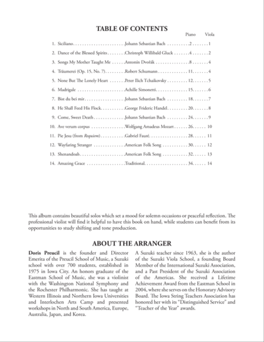Meditative Moments Meditative Moments Piano Accompaniment scores gallery preview page 1
