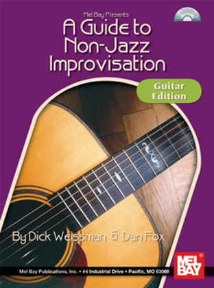 Book cover for A Guide to Non-Jazz Improvisation: Guitar Edition