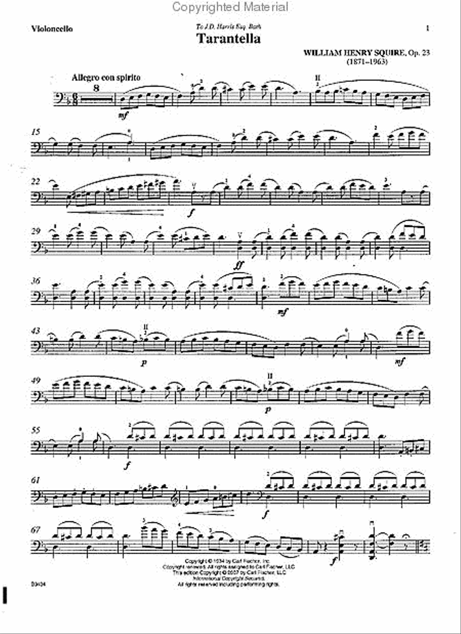 Tarantella, Op. 23 Piano scores gallery preview page 2