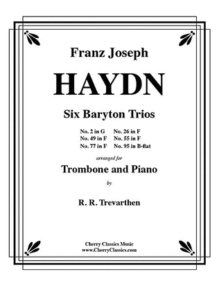 Six Baryton Trios for Trombone and Piano