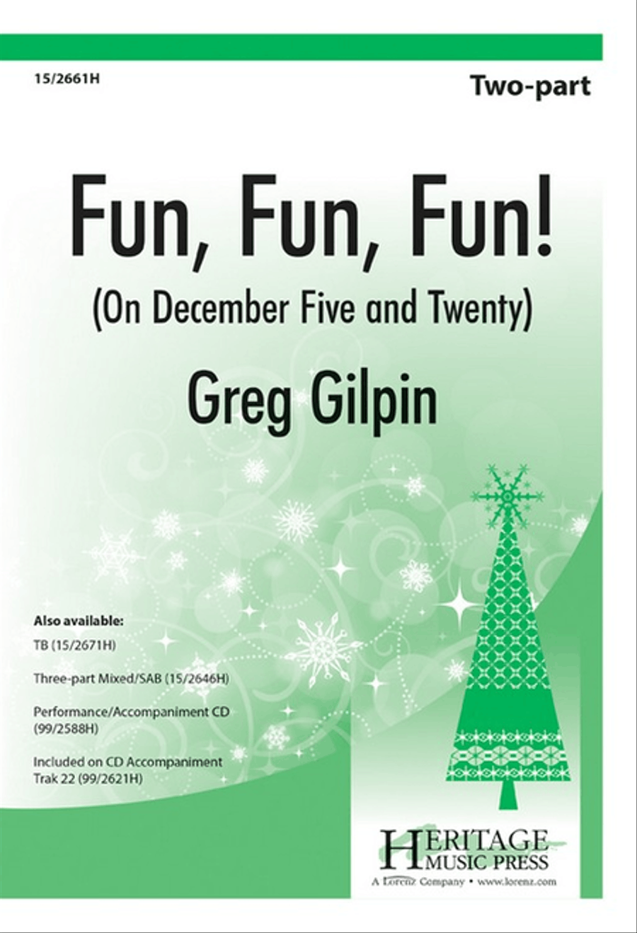 Fun, Fun, Fun! 2-Part scores gallery preview page 1