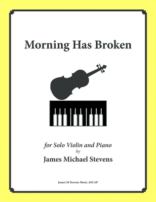Book cover for Morning Has Broken - Solo Violin