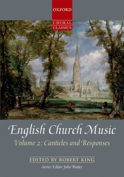 English Church Music, Volume 2: Canticles and Responses by Various 4-Part - Sheet Music