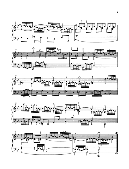 Prelude XVI and Fugue XVI G minor, BWV 861