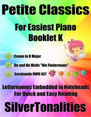 Book cover for Petite Classics for Easiest Piano Booklet K