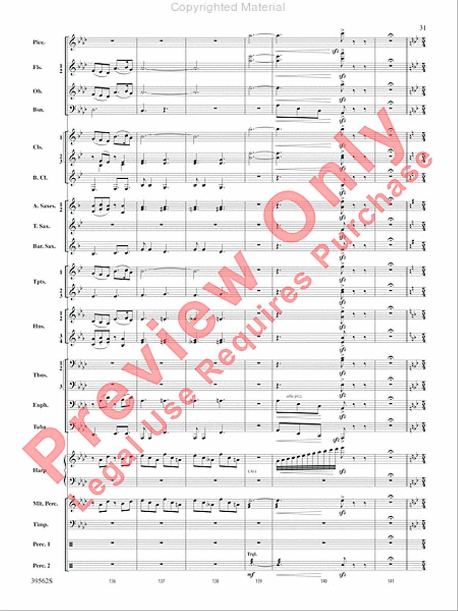 The Complete Harry Potter Concert Band scores gallery preview page 32