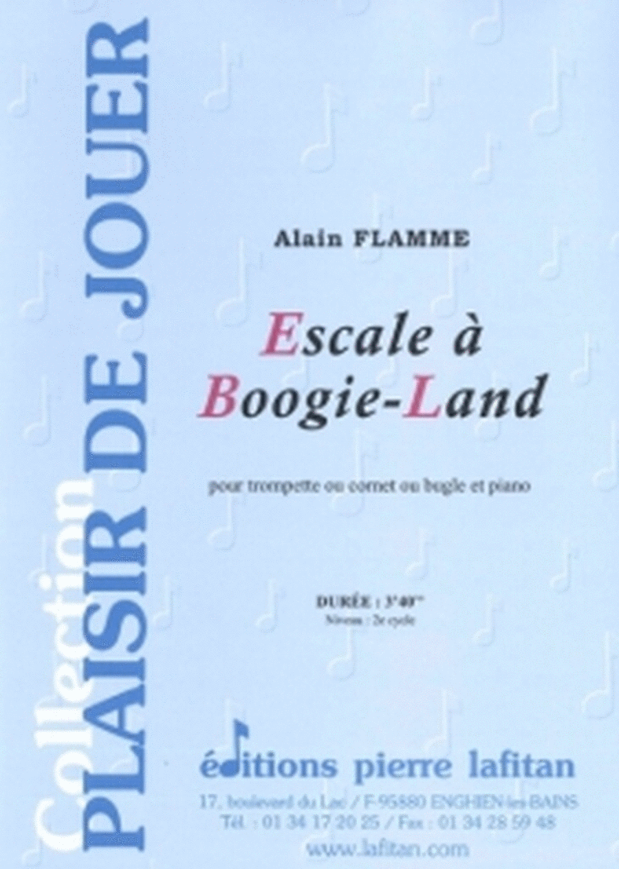Escale a Boogie Land Trumpet Solo scores gallery preview page 1