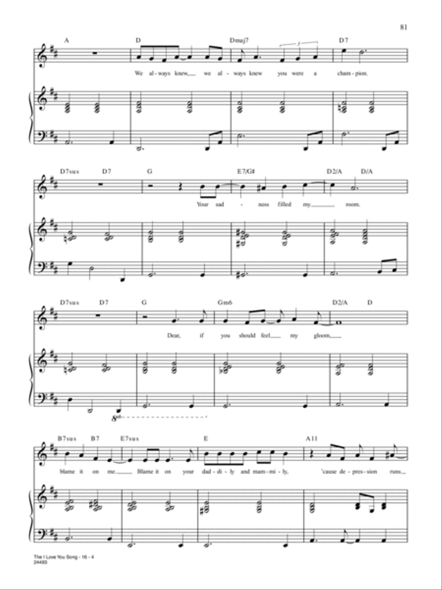 The I Love You Song (from 