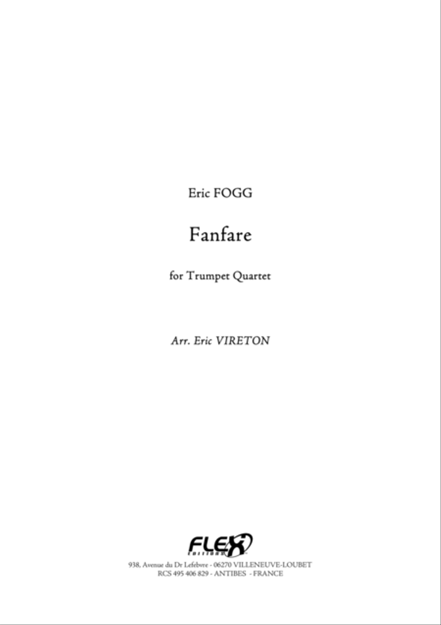 Fanfare Fanfare Trumpet scores gallery preview page 1