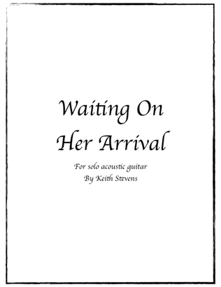 Book cover for Waiting On Her Arrival