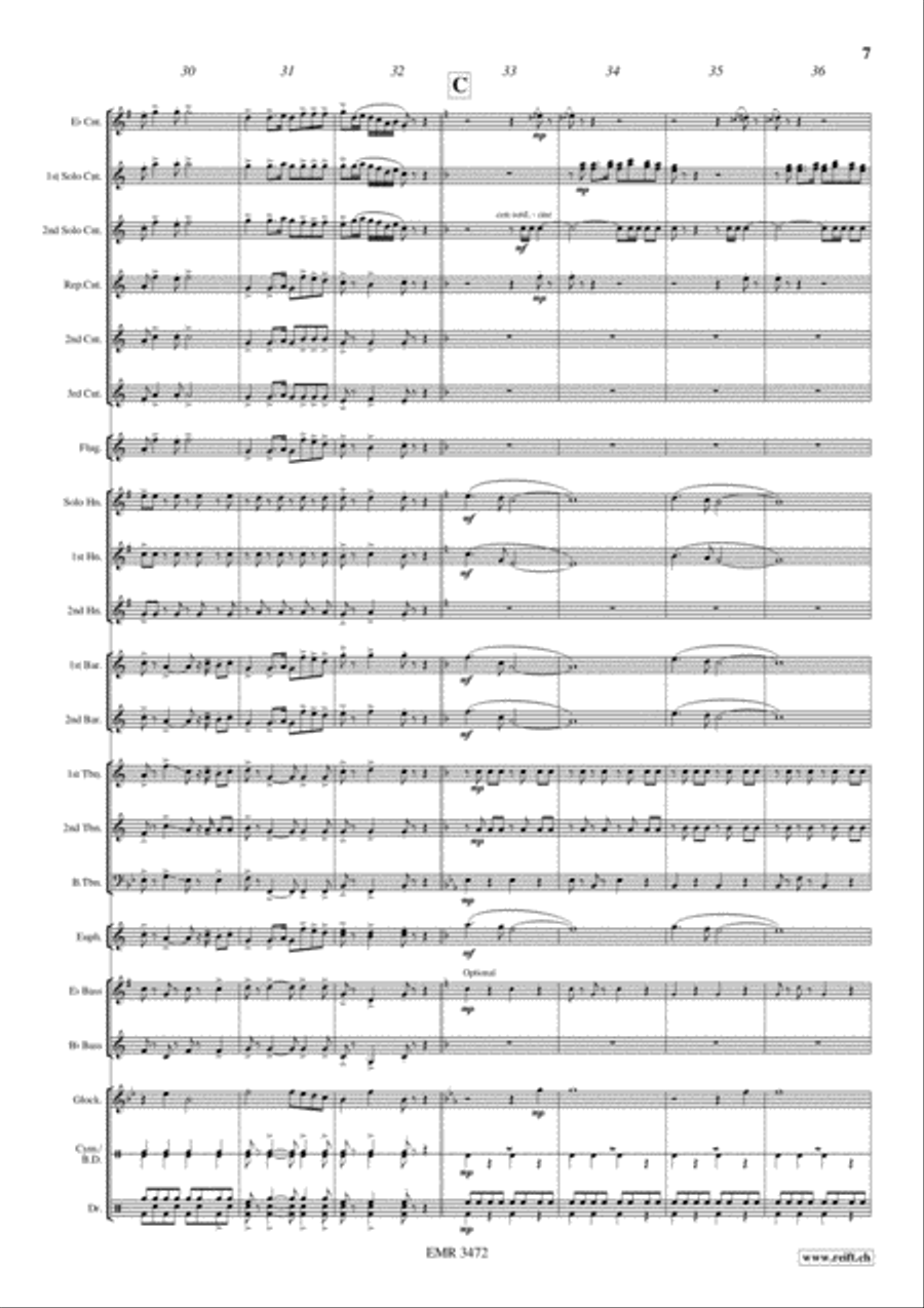 Brisk Parade Brass Band scores gallery preview page 8