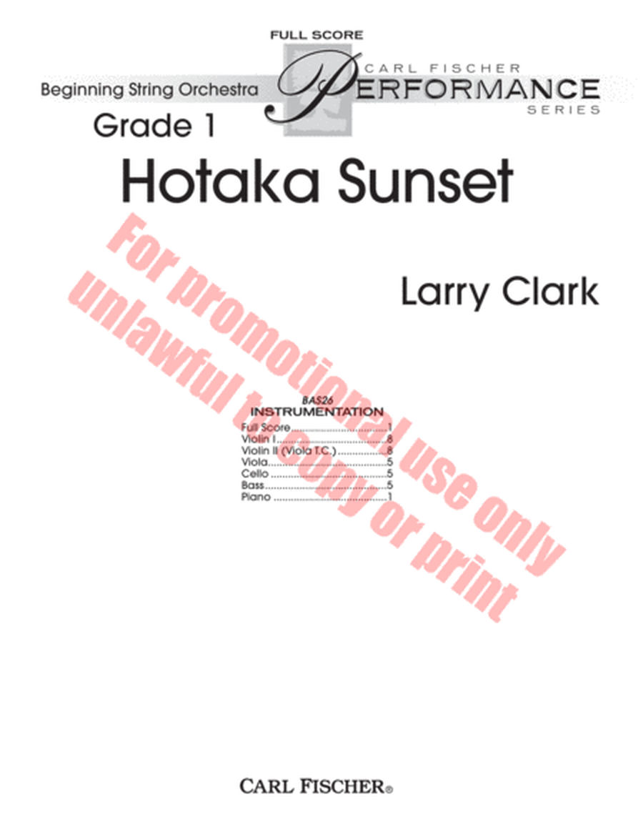 Hotaka Sunset image number null