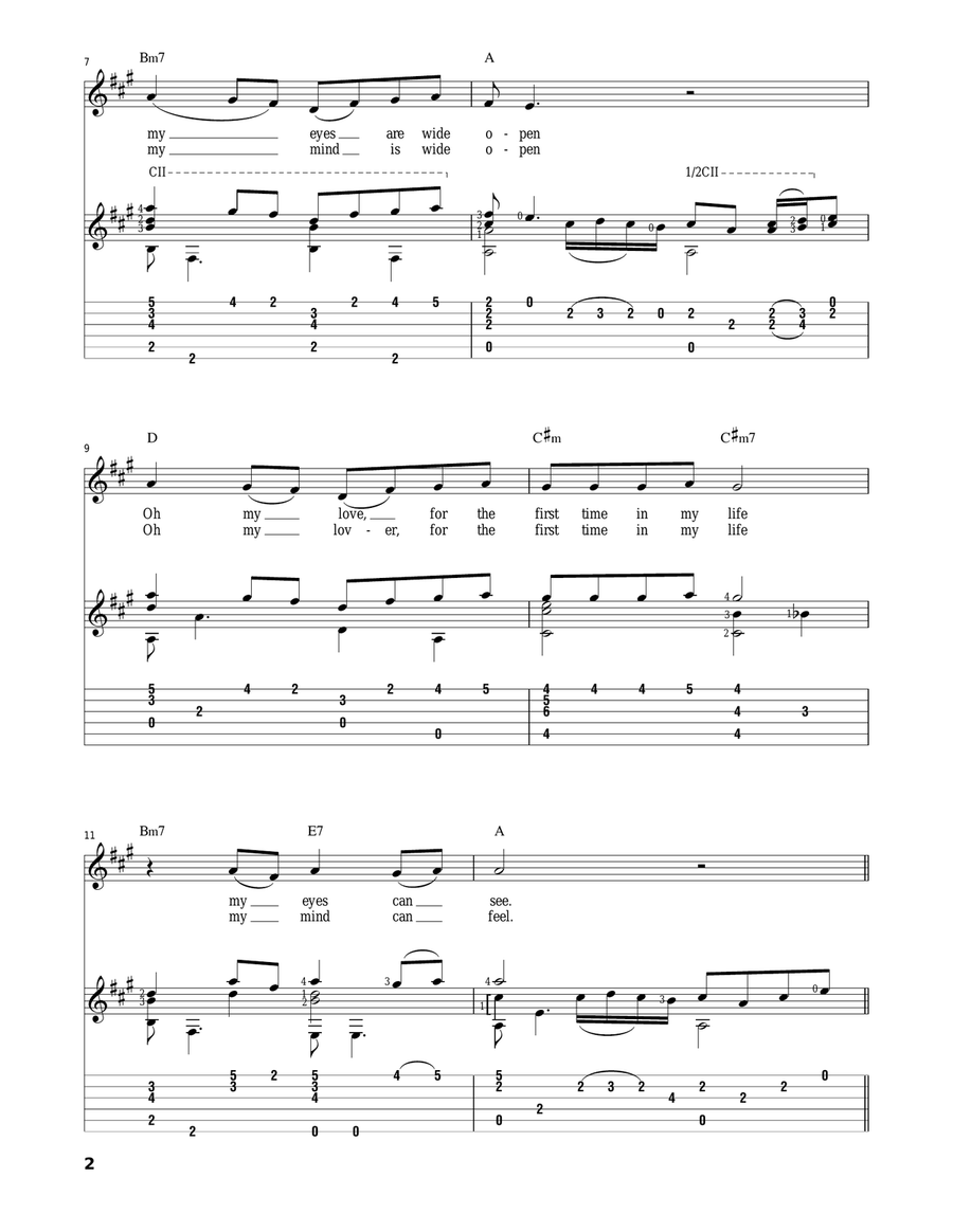 Oh My Love Oh My Love Acoustic Guitar scores gallery preview page 2
