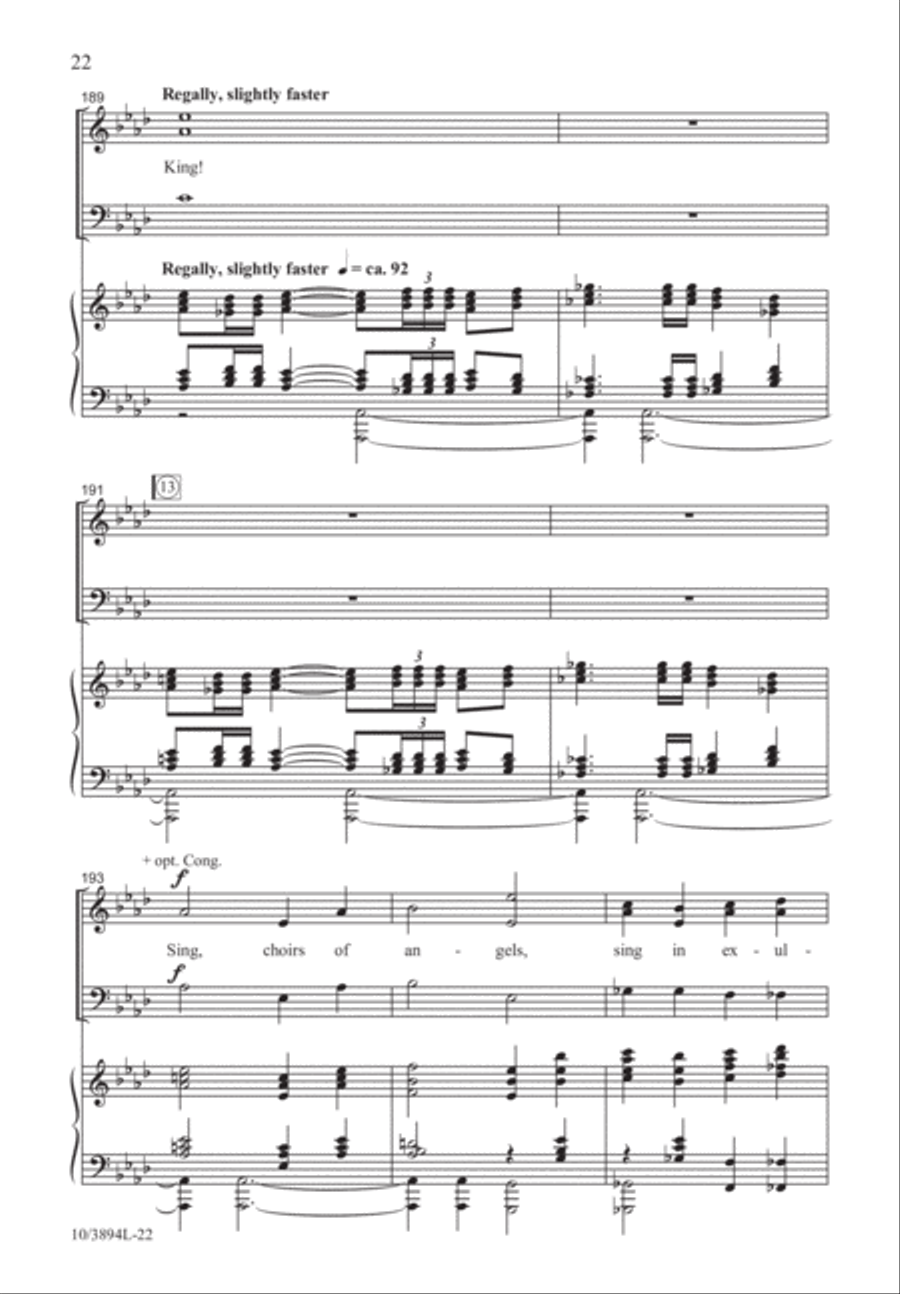 The Birth of a King 3-Part scores gallery preview page 23