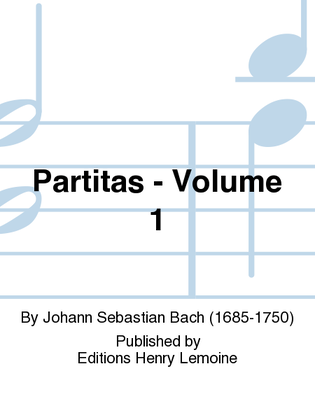 Partitas - Volume 1