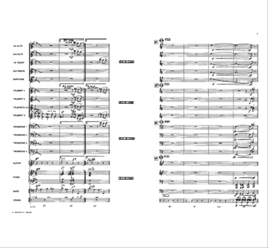 Frank Granata's Blues Jazz Ensemble scores gallery preview page 6
