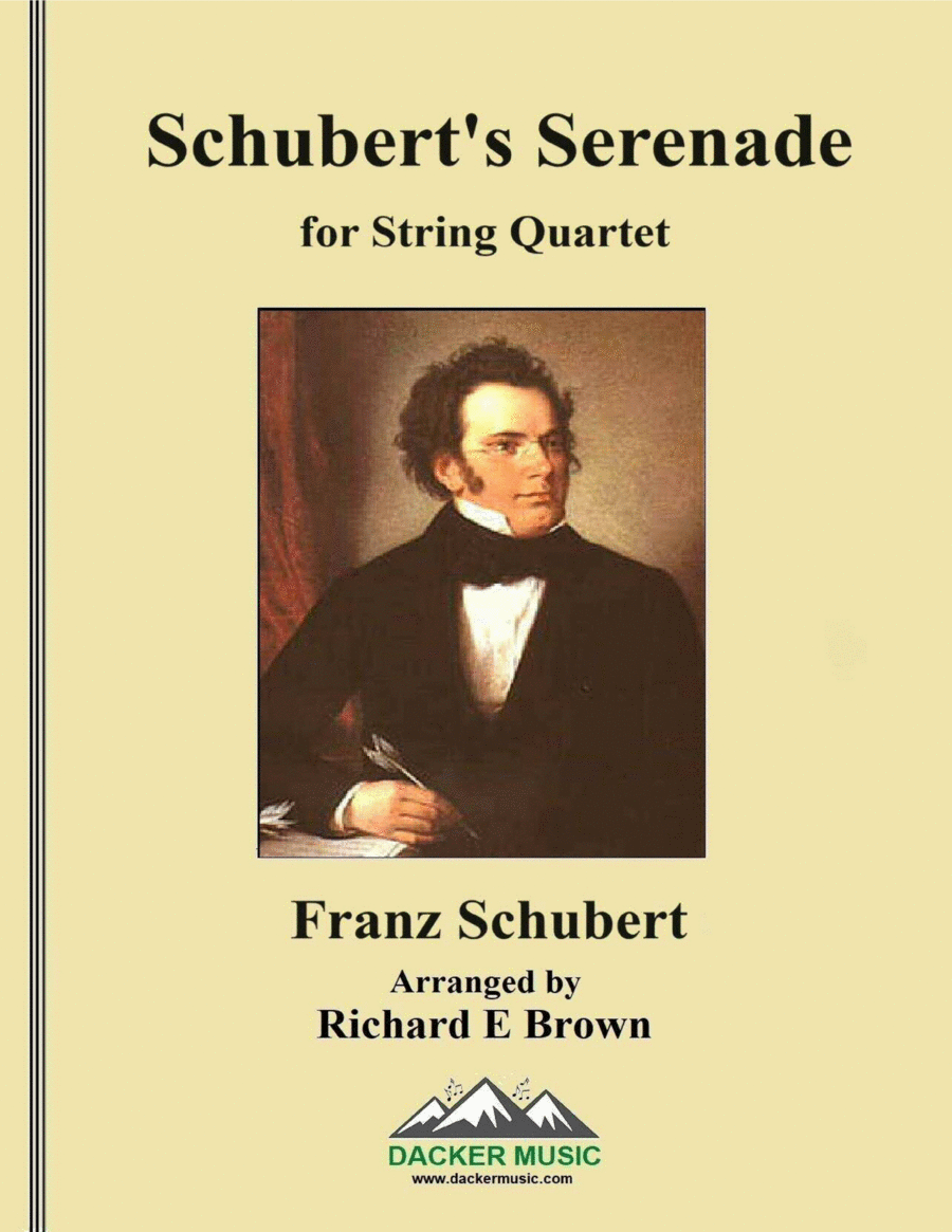 Schubert's Serenade - String Quartet String Quartet scores gallery preview page 1