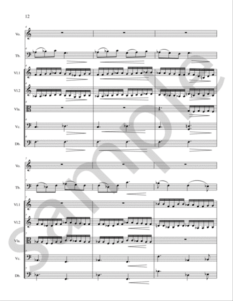 Angel of Dreamers Angel of Dreamers Trombone scores gallery preview page 8