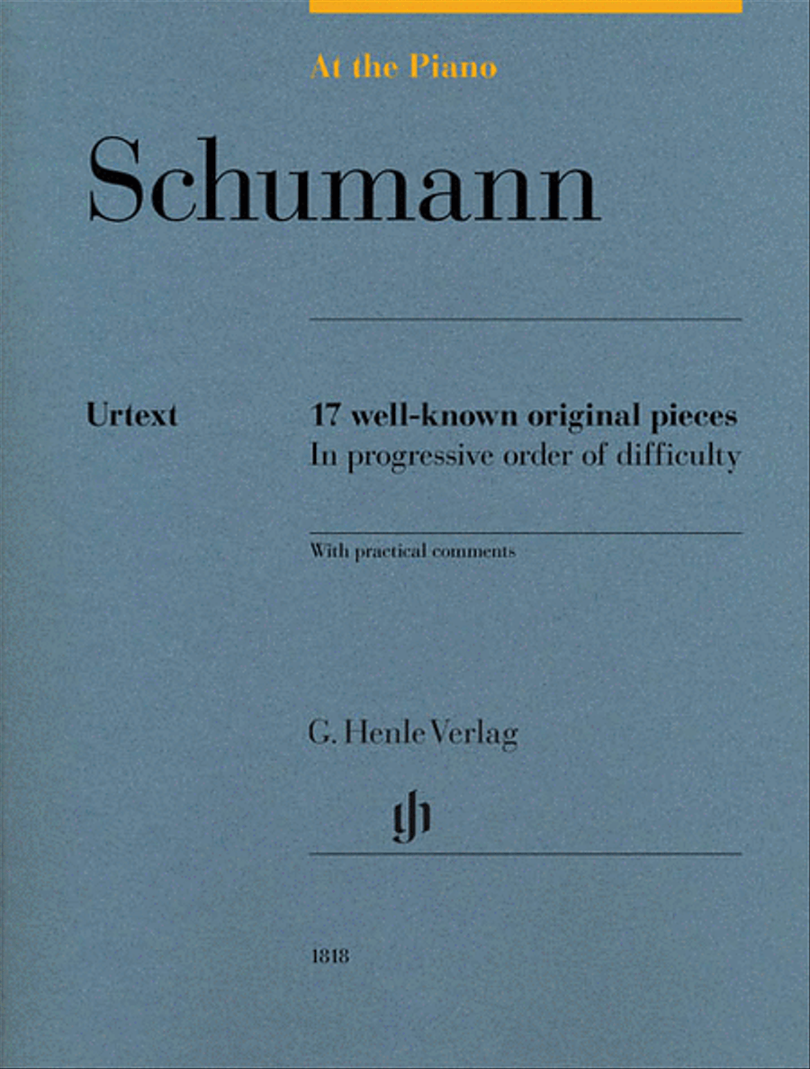 Robert Schumann: At the Piano Piano Solo scores gallery preview page 1